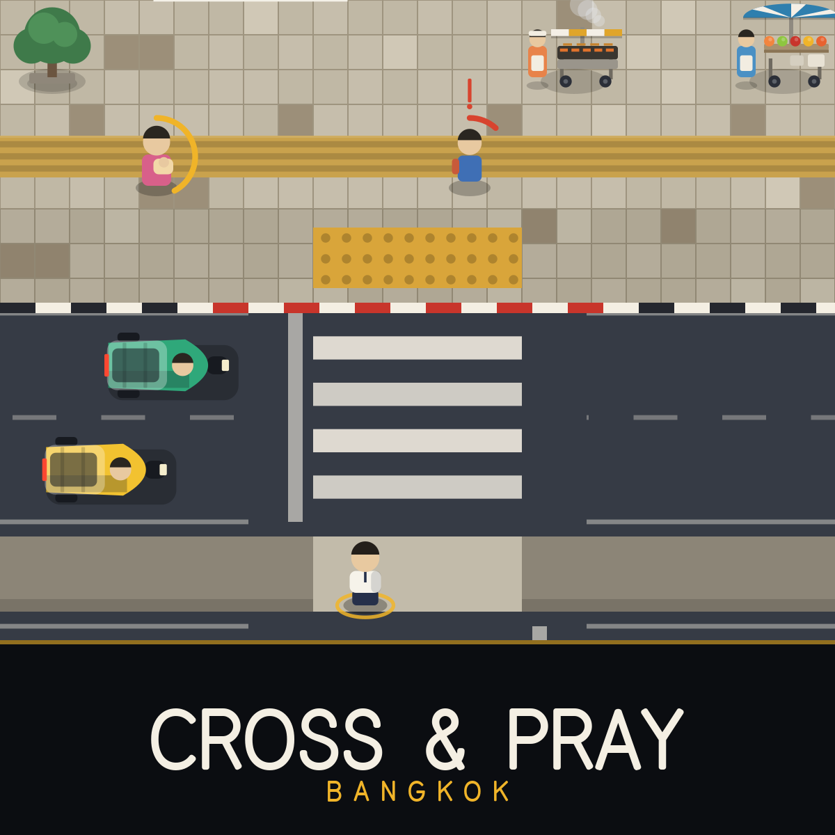โลโก้เกม CROSS & PRAY : BANGKOK